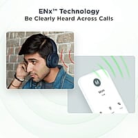 boAt Rockerz 425 Bluetooth Wireless Over Ear Headphones with Mic Signature Sound, Beast Mode for Gaming, Enx Tech, ASAP Charge, 25H Playtime, Bluetooth V5.2