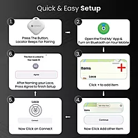 Portronics Loca iOS Item Finder – MFi Certified | Buzzer & Left-Behind Alerts
