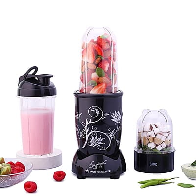 Wonderchef Nutri-blend Mixer Grinder Blender 3 Unbreakable Jars 500W 22000 RPM