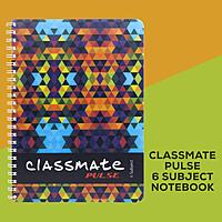 Classmate Pulse Regular Notebook Single Line 250 Pages (Multicolor)