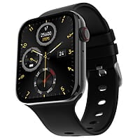 FireBoltt Visionary Amoled Smartwatch Black