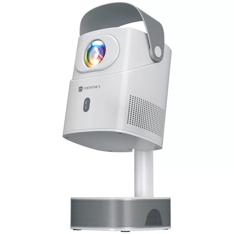 Portronics Beem 550 POR-2314 LED Projector – 6000 Lumens | Full HD 1080p | Android | White
