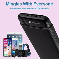 Portronics Power PRO 10K 10000 mAh,10w Slim Power Bank with Dual USB Output Port