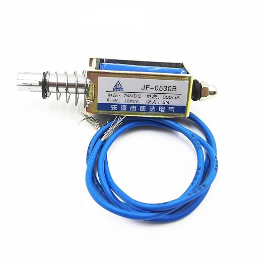 JF-0530B DC 6V 5N Push-Pull Type DC Solenoid Electromagnet Linear Motion