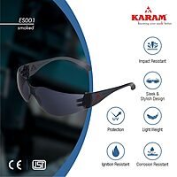 Karam ES001 SMOKED Goggles