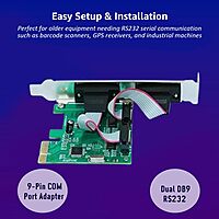 uPort PCIe Serial Card provides reliable serial connectivity. Easy to install, supports multiple operating systems, enhancing communication capabilities effectively.