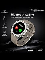 TIMEX Smart NexGen 1.43"(3.6cm) AMOLED Display with Functional  Smartwatch for Unisex - TWTXW703T