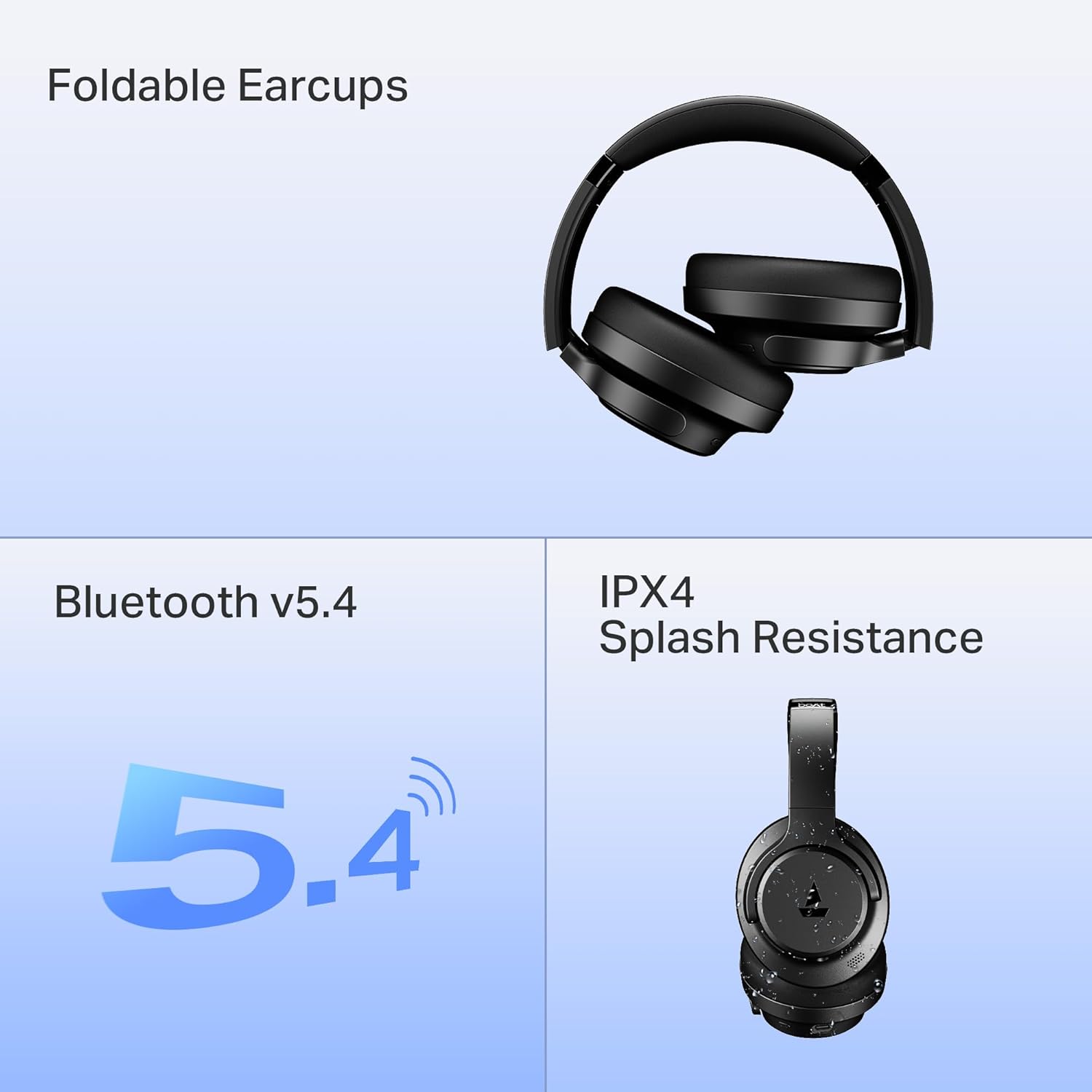 boAt Rockerz 512 ANC (Cosmic Black) - New Arrival
