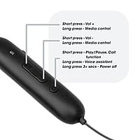 ZEBRONICS Zeb-Yoga 2 Wireless Neckband with 21 hrs of Playback time