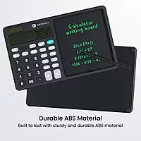 Portronics RuffPad CALC 2 LCD Writing Tablet (POR 2371) – 14.4cm Re-Writable Pad with Calculator