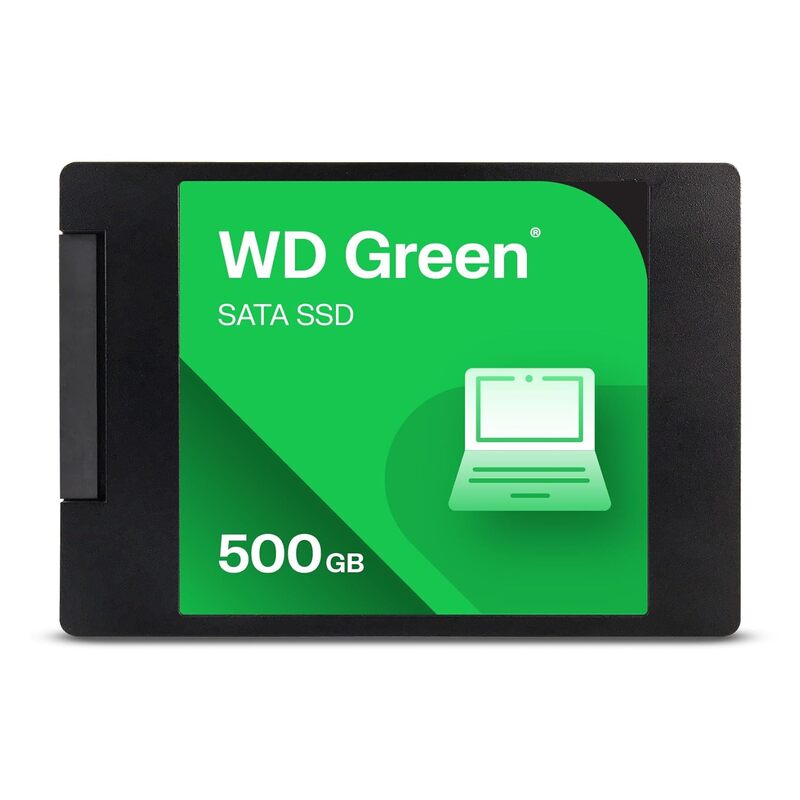 WD Green 500GB Internal SSD – 2.5-Inch SATA III Solid State Drive | Up to 545MB/s