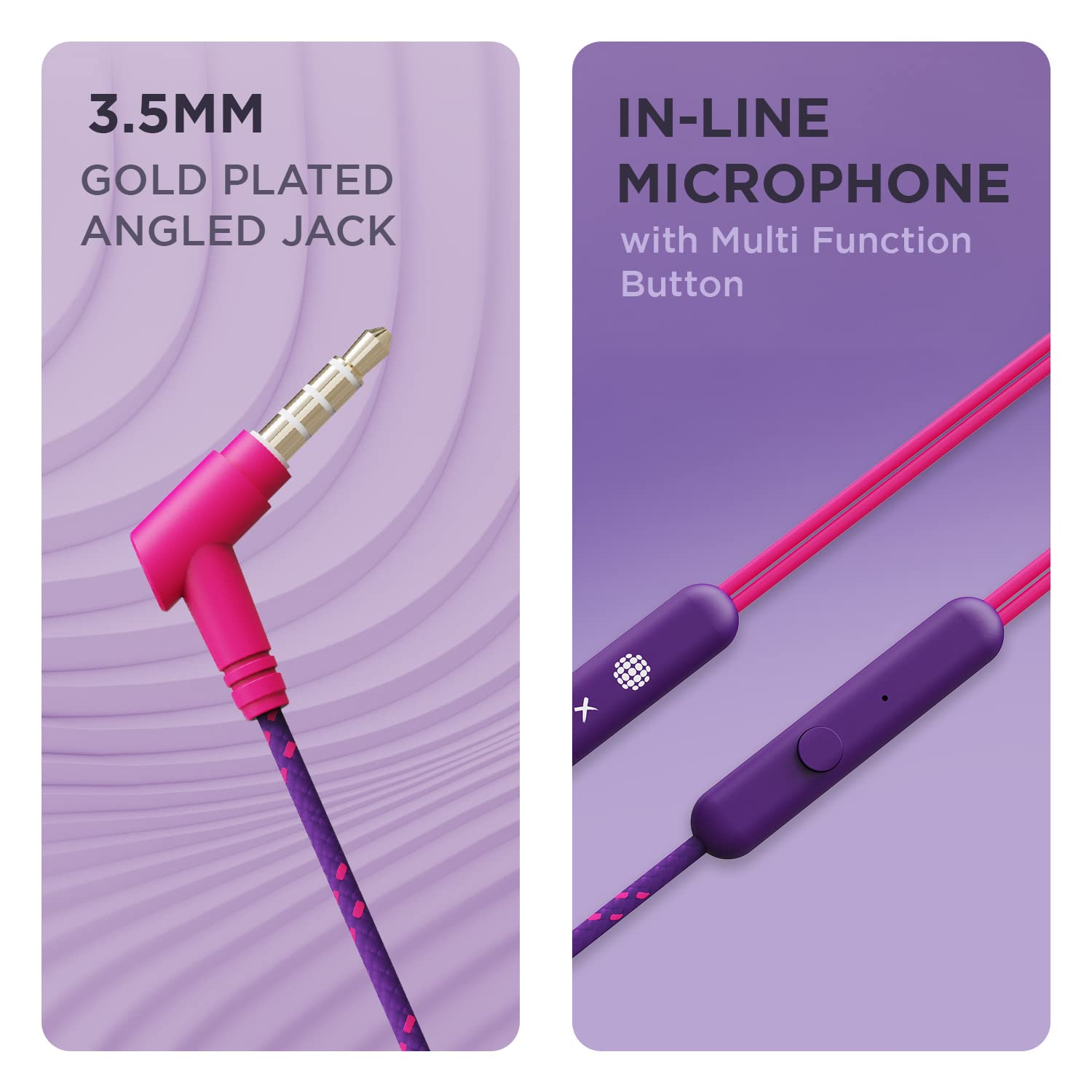 boAt BassHeads 172 (Techno Purple) boAt BassHeads 172 (Techno Purple)