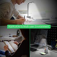 Portronics Brillo II – A stylish lamp with wireless charging, adjustable brightness, ideal for bedside or workspace, blending design and functionality.