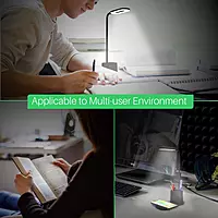 Portronics Brillo II – A stylish lamp with wireless charging, adjustable brightness, ideal for bedside or workspace, blending design and functionality.