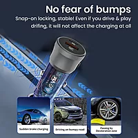 EVM CCR-04 Car Charger 38W - T Blue