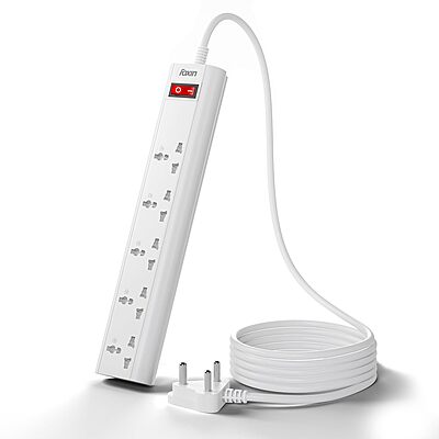 SURGE PROTECTOR FOXIN 5 SKT 2MTR (FSP-510)