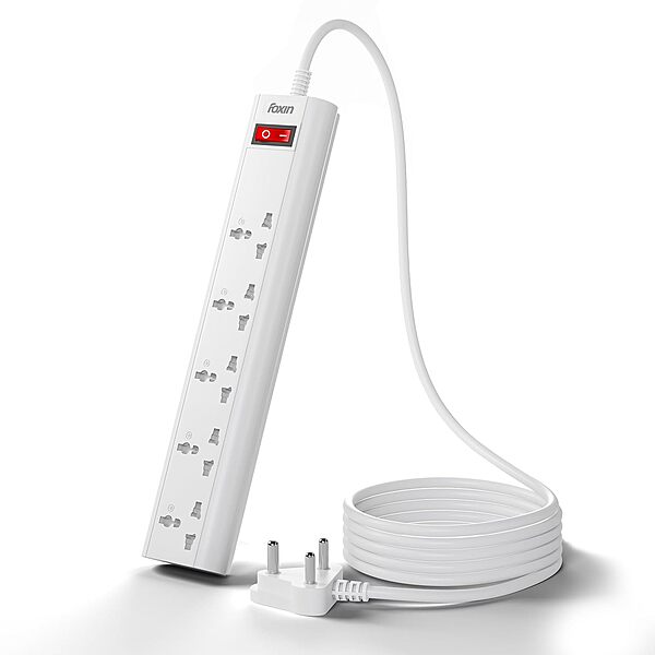 SURGE PROTECTOR FOXIN 5 SKT 2MTR (FSP-510)