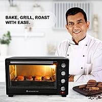 Wonderchef Oven Toaster Griller-28 litres Multi-Stage Heat Selection Bake, Grill, Roast