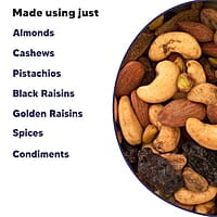 EAT BETTER CO - Premium Nut Mix - Roasted - Pistachios Cashews, Almonds, Golden & Black Raisins | Mixed Nuts & Dry Fruits | 200 gm value pack (Premium Nut Mix - 200 grams Value Pack)