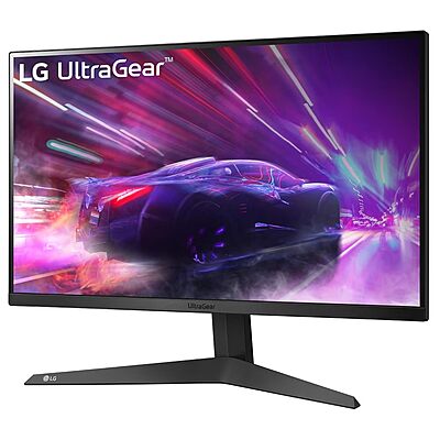 LG, 24" UltraGear Full HD Gaming Monitor, 165Hz Refresh Rate, 1ms MBR, 24GQ50F-B