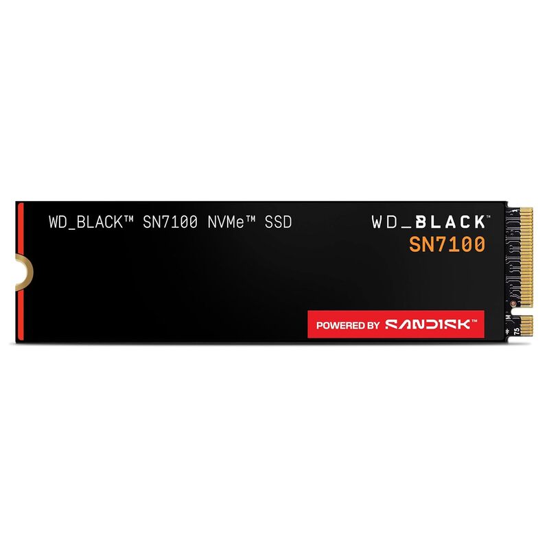 WD Black SN7100 2TB NVMe Gen4 SSD – M.2 2280 | Up to 7250MB/s Read