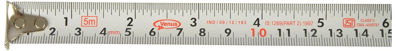 Venus V-Green Measuring Steel Tape-5mtr