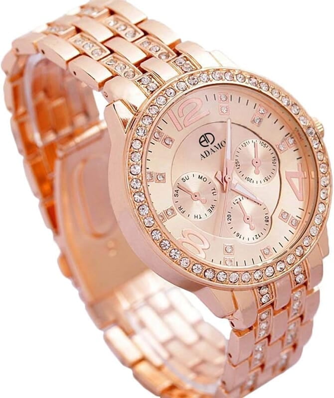 Analog Rose Gold Watch