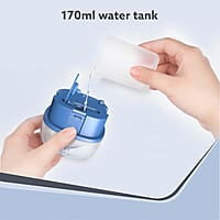 AGARO Elegant Handheld Garment Steamer 1200W, 170 ML Water Tank