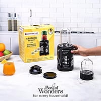 Wonderchef Nutri-blend Mixer, Grinder & Blender Powerful 400W 22000 RPM  2 Unbreakable Jars