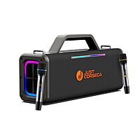 Just Corseca Sonic Stream 360W Bluetooth Speaker – Karaoke | TWS | RGB Lights | Black