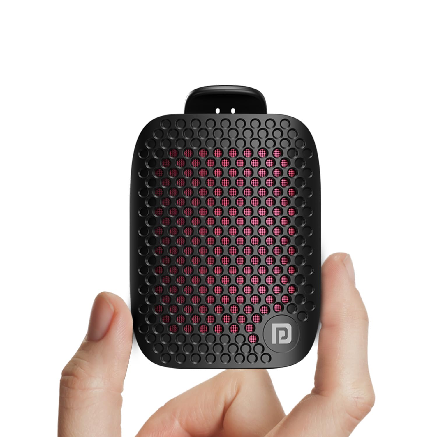 Portronics POR 2713 Talk 5 Bluetooth Speaker – BT 5.3 Clip-On Mic IPX5 Black