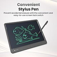 Portronics RuffPad 15 LCD Writing Tablet (POR 1237) – 15 Inch Re-Writable Display | 1 Year Warranty
