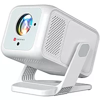 Portronics Beem 450 Smart Projector – 1080p Full HD, Grey, compact, wireless, vibrant visuals, perfect for home entertainment, presentations, and big-screen fun.