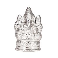 Silver Lord Ganesh Idol, Statue
