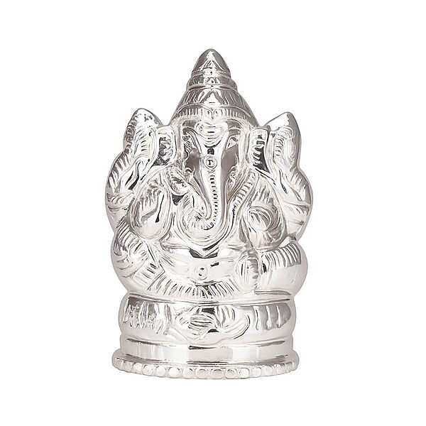 Silver Lord Ganesh Idol, Statue