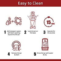 Wonderchef Nutri-Blend, 400 Watts, 22000 RPM 100% Full Copper Motor, Mixer-Grinder, Blender, Stainless Steel Blades Gray