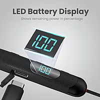Portronics Harmonics Z8 Bluetooth In-Ear Headset – V5.3, Type-C, Magnetic Latch, LED Display