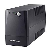 Lapcare LAPON‑750 UPS: 600 VA/360 W line‑interactive UPS with AVR, generator‑safe cold‑start, off‑mode charging, auto‑restart on power restore, 2‑year warranty.