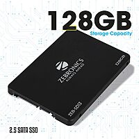 Zebronics (Sd13) 128Gb SSD offers high-speed data transfer, reliable performance, and compact design. Ideal for upgrading your laptop or desktop, it enhances boot times and application loading.