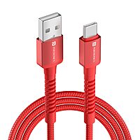 Konnect X 6A 1M USB to Type-C Cable – Blue Fast Charging & High-Speed Data Transfer
