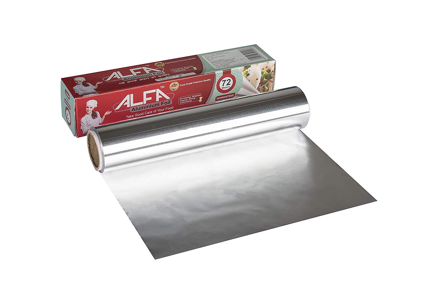 ALFA FOILS Food Grade Aluminium Foil 1 Kg Pack Of 1