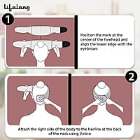 Lifelong Wireless Head Massager Machine for Headache & Stress Relief - Portable Device for Head Massage