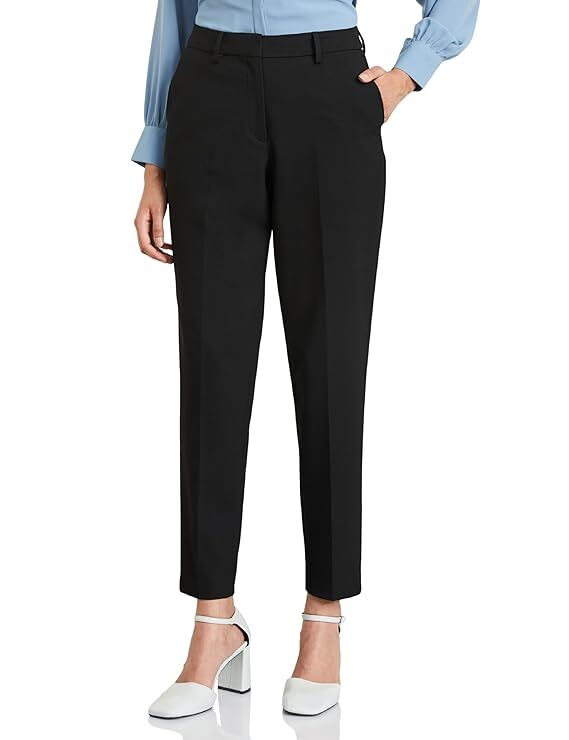 Women's Slim Fit 4-Way Stretch Formal Trousers