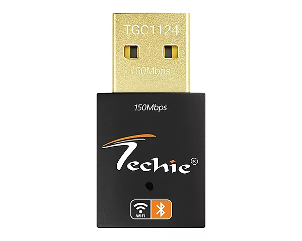 Techie TC-WEA602S 150Mbps WLAN Adapter with Bluetooth