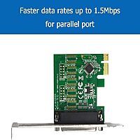 PCI 1x to DB25 Parallel Card – Live Tech: Enhance your system with this reliable PCI card, enabling seamless connection to DB25 parallel devices. Ideal for printers and legacy hardware.