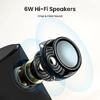 Portronics Beem 400 LED Projector with Wifi, 3600 Lumens (250 ANSI), 1080p HD Resolution, Up to 160 Inches Screen