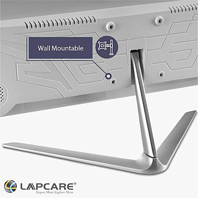 LAPEYE LM22WHD: a 21.5″ Full HD LED monitor (1920×1080), IPS panel, 5 ms response, flicker‑free, VGA & HDMI inputs. 3‑year warranty.