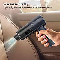 Portronics MOPCOP PRO Vacuum Cleaner – Portable | Blower | Rechargeable | Black | 1 Year Warranty