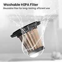 Portronics Mopcop 3 Cordless Vacuum Cleaner – Black: Lightweight, powerful suction, perfect for quick clean-ups. Sleek design, easy to maneuver.