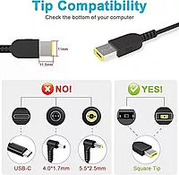 GEONIX Laptop Adapter, GXLA65UL, 19.5V 3.34A, PIN 7.4*5.0
